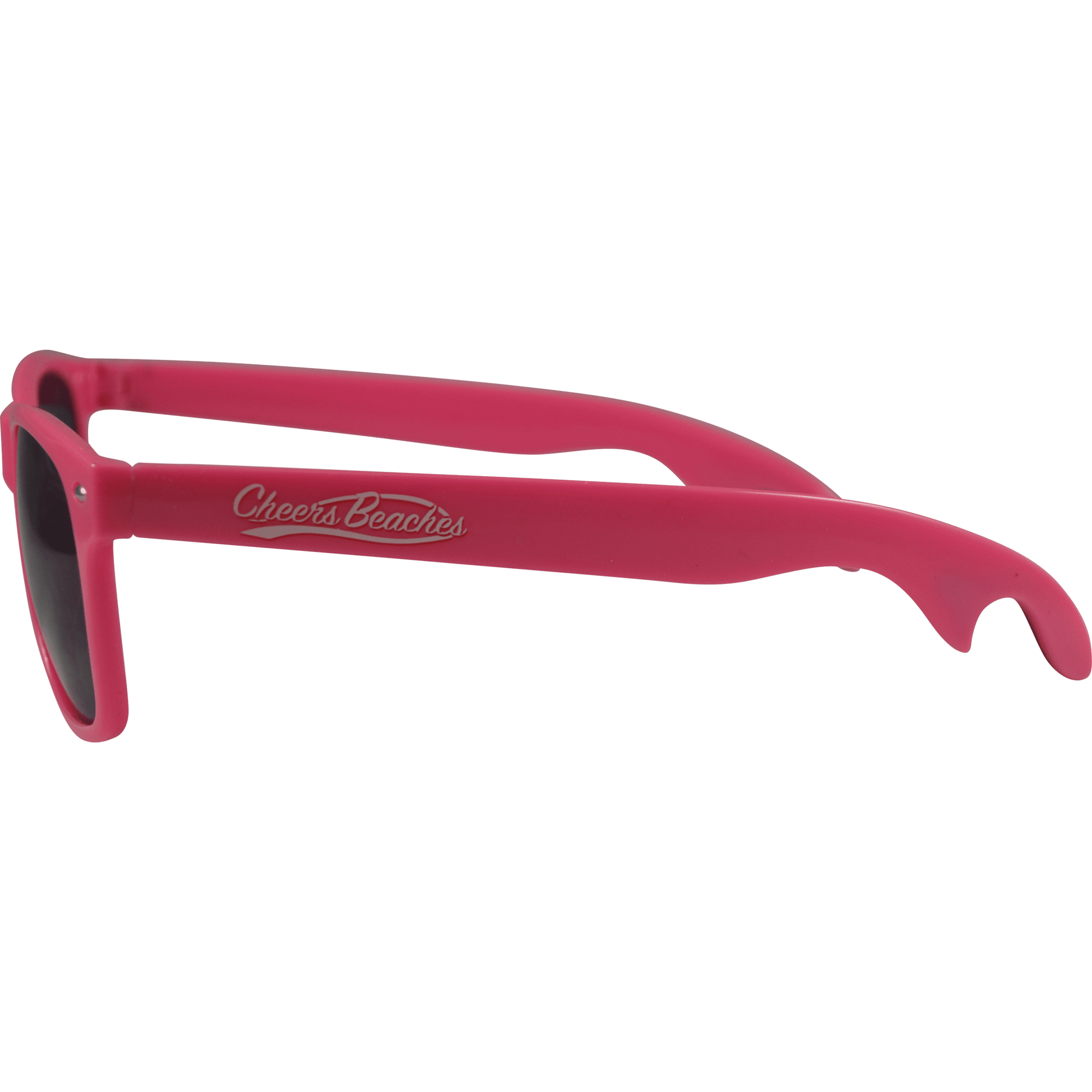 Cheers Beaches Accessories Cheers Beaches Bottle Opener Sunglasses: Pink