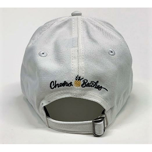 Cheers Beaches Accessories Universal / white Cheers Beaches Embroidered Pineapple Hat: White