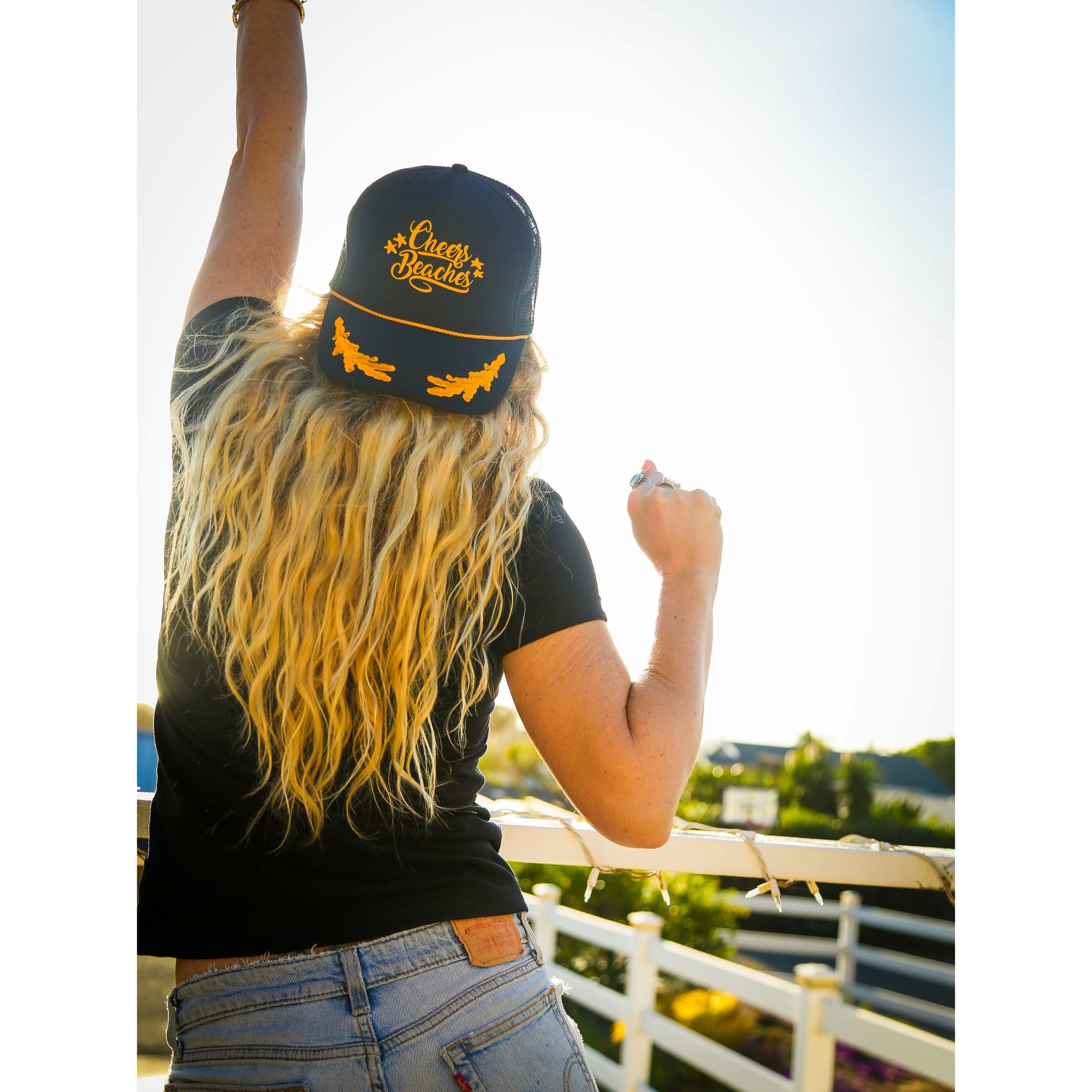 Cheers Beaches Cheers Beaches Captain's Trucker Hat