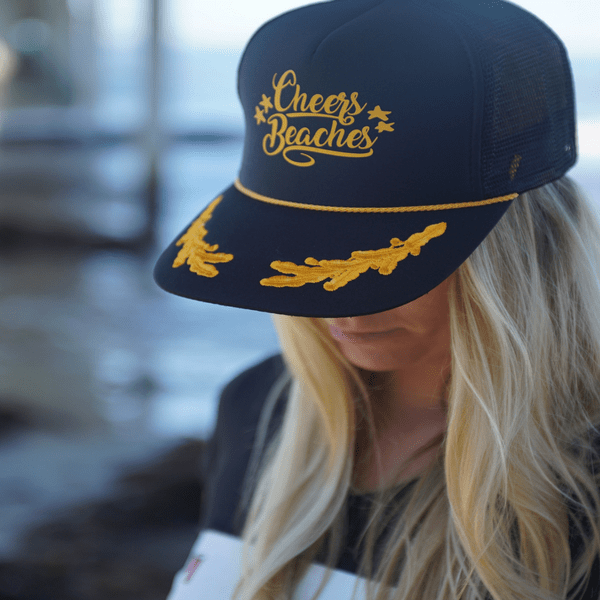 Cheers Beaches Cheers Beaches Captain's Trucker Hat