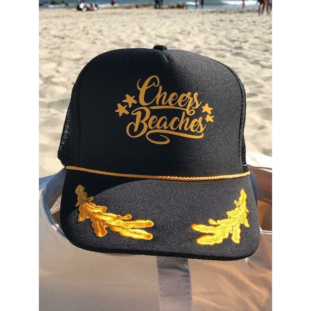 Cheers Beaches Cheers Beaches Captain's Trucker Hat