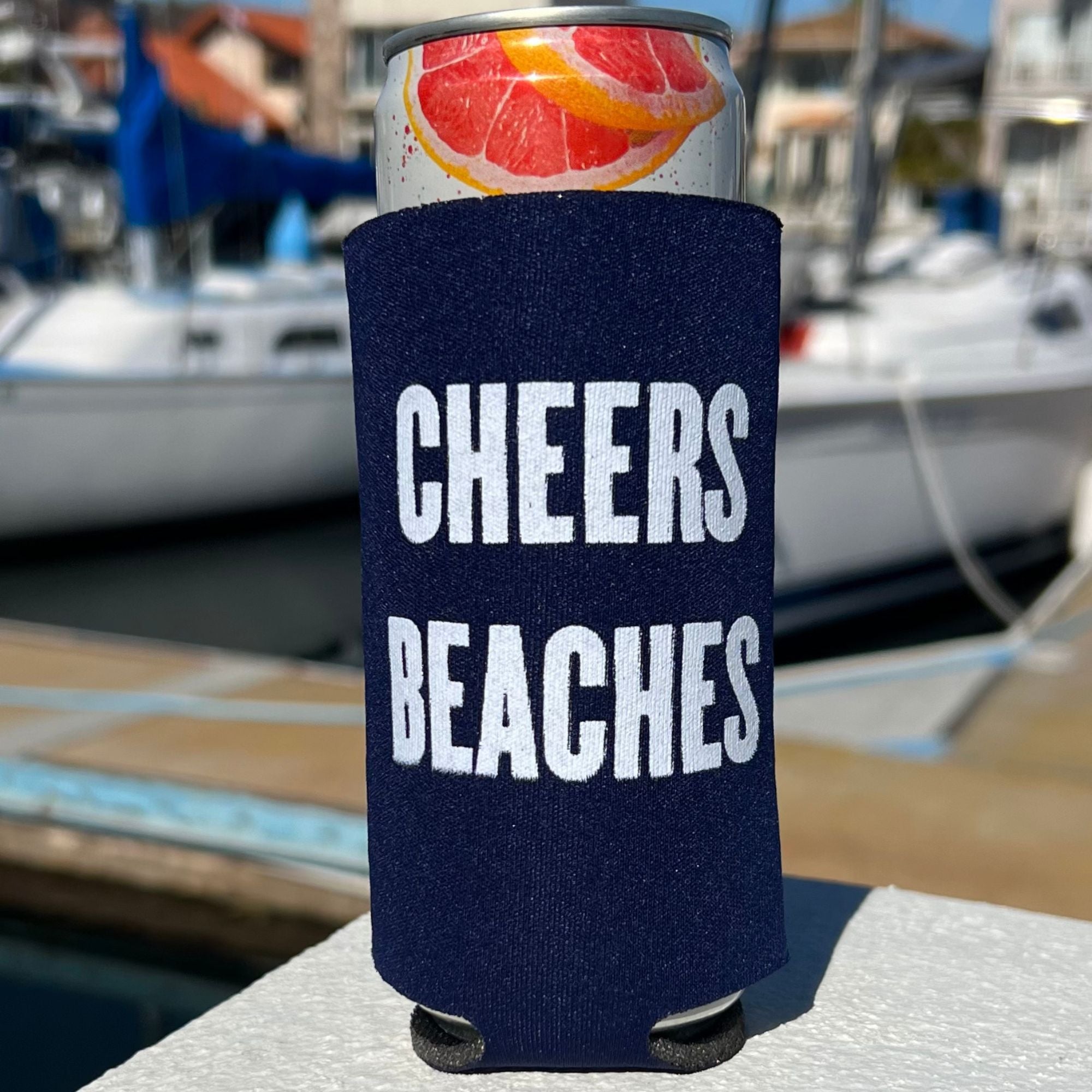 Cheers Beaches Cheers Beaches® Slim Can Coolers